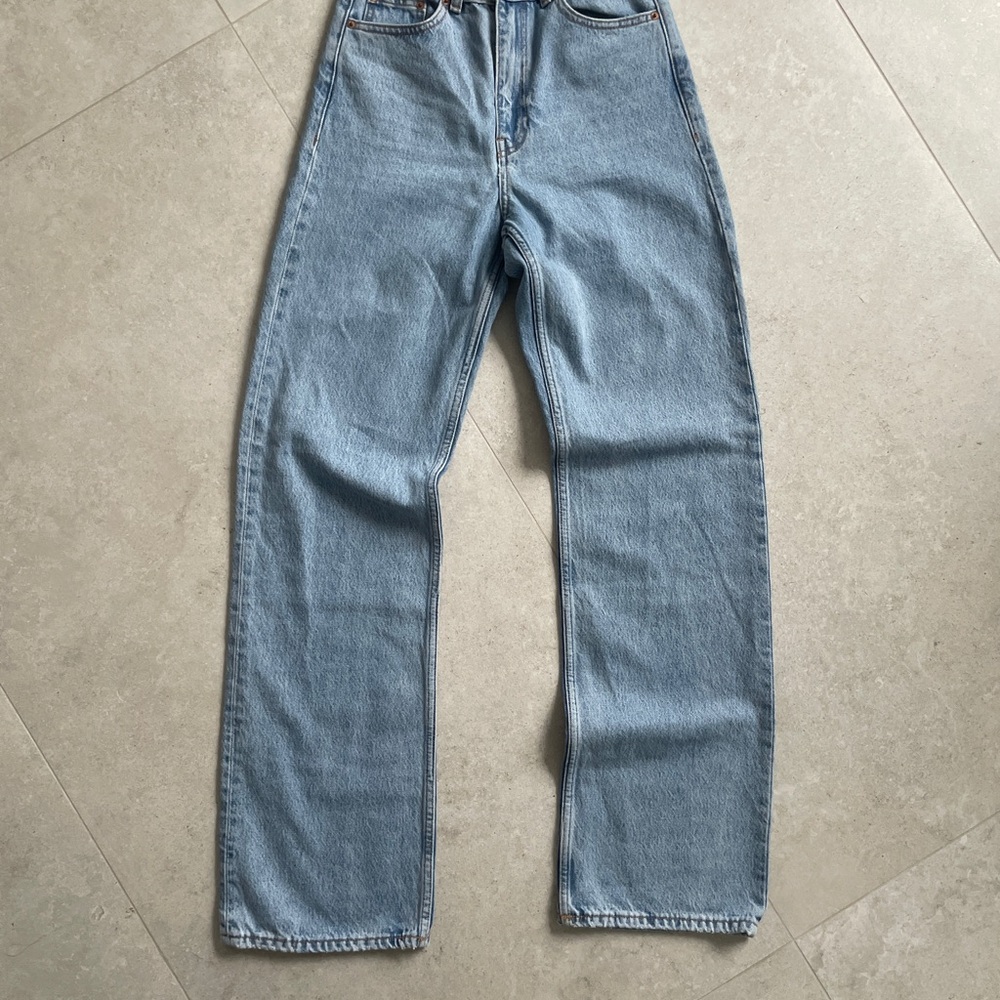 Dr. Denim Light Blue Straight Leg Jeans